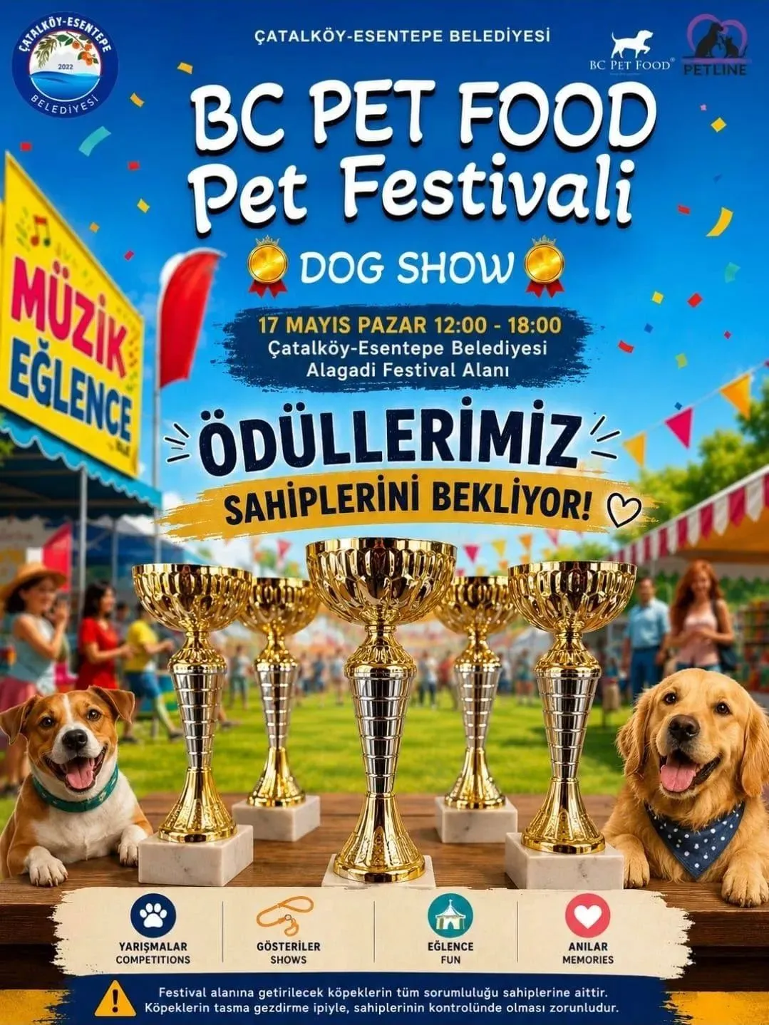 Alagadi’de evcil hayvanları için festival düzenleniyor