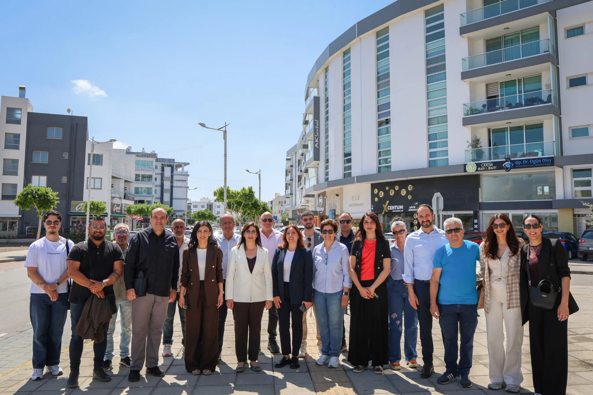 İncirli, Gönyeli ve Yenikent’te halka bayramlaştı