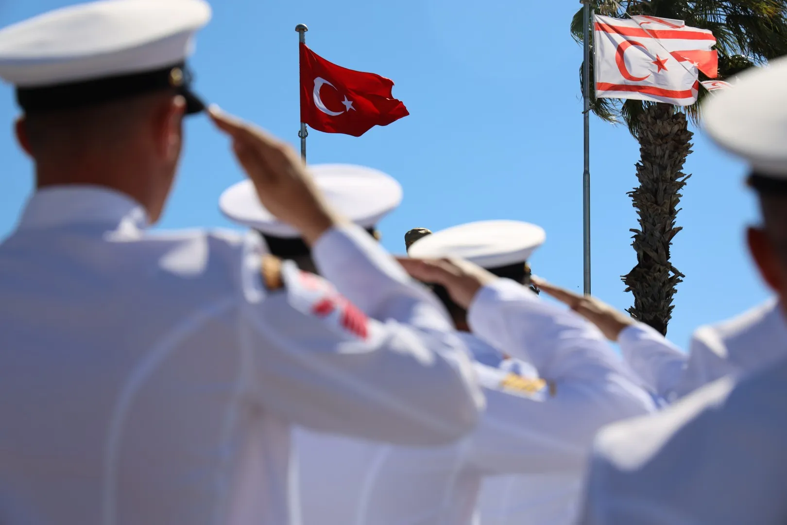 İskele'de Atatürk'ü Anma, Gençlik ve Spor Bayramı nedeniyle tören...