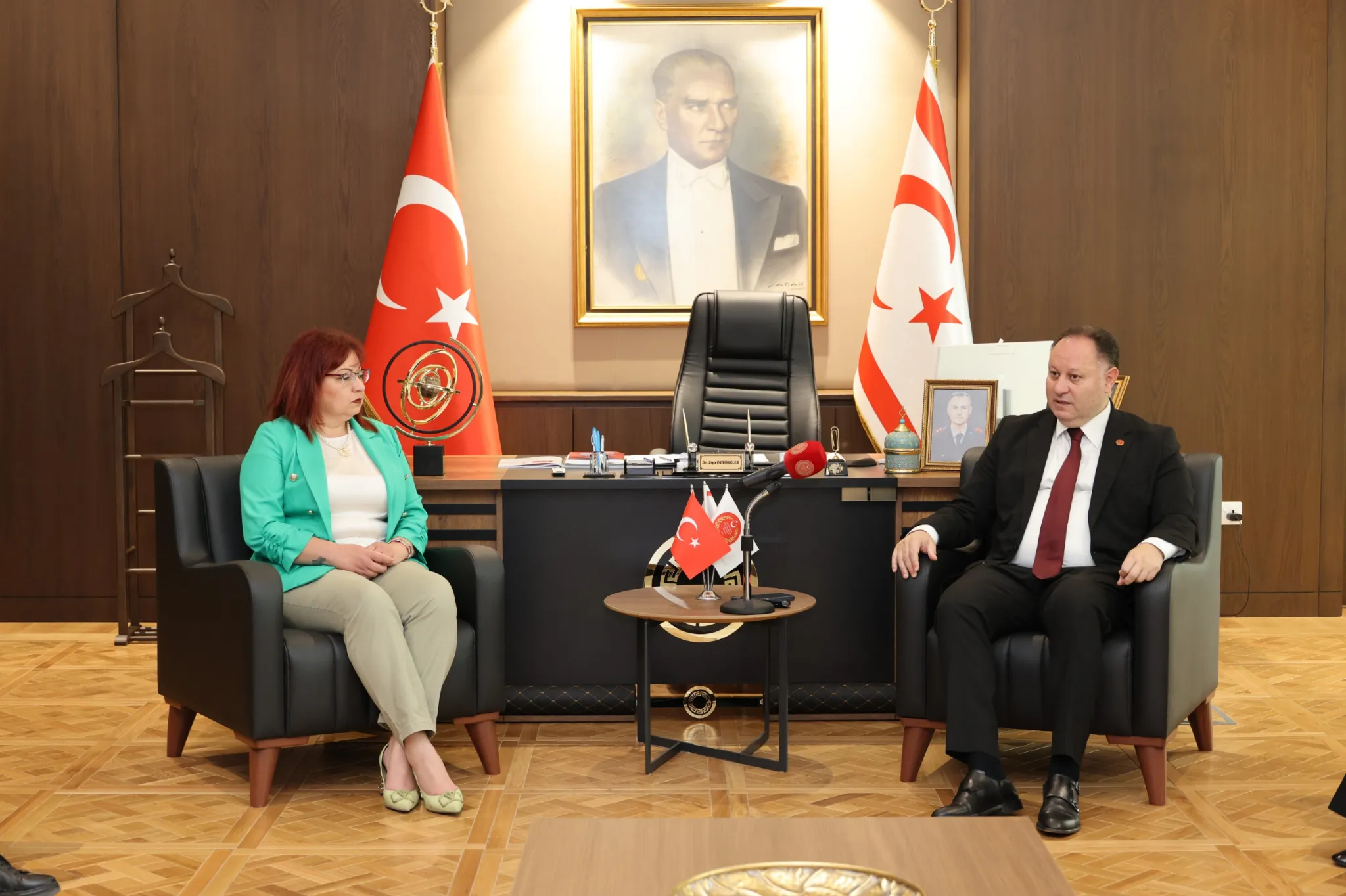 Öztürkler: “Özgürlüğü, bağımsızlığı ve Kıbrıs Türk halkını savunmaya devam edeceğiz”