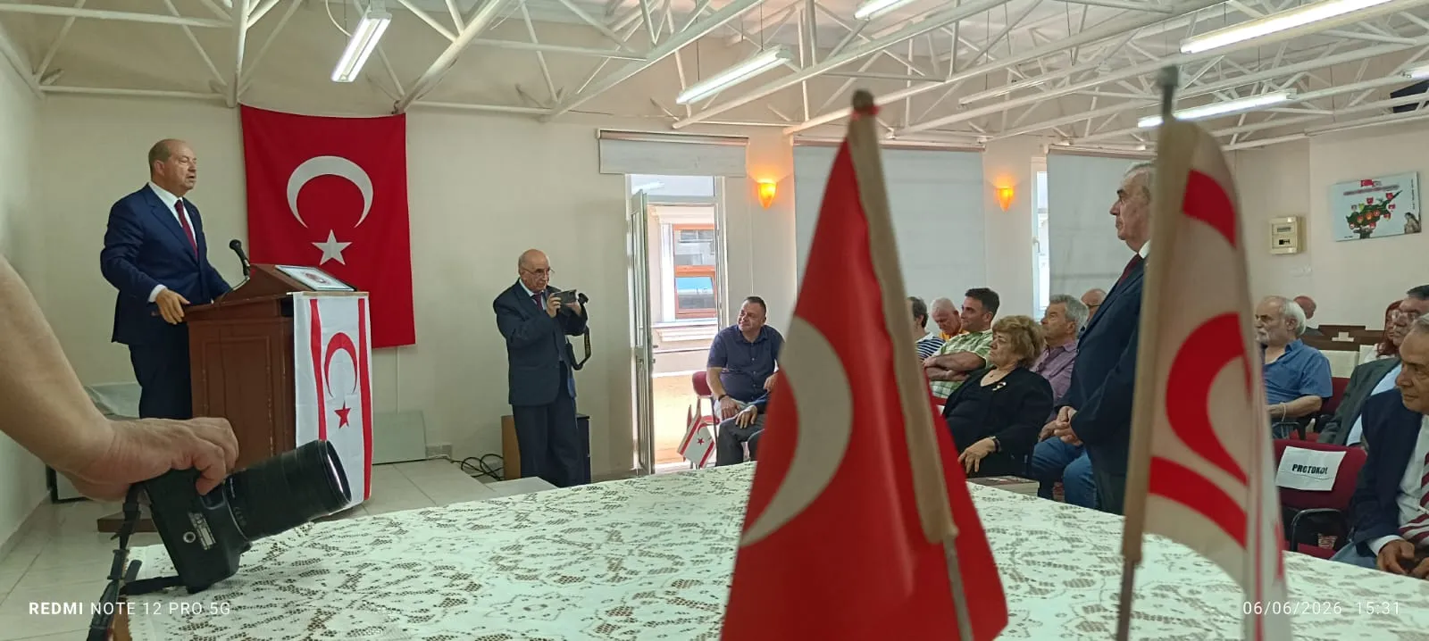 5. Cumhurbaşkanı Tatar, Kıbrıs Türk Kültür Derneği İstanbul Şubesi’ni ziyaret etti