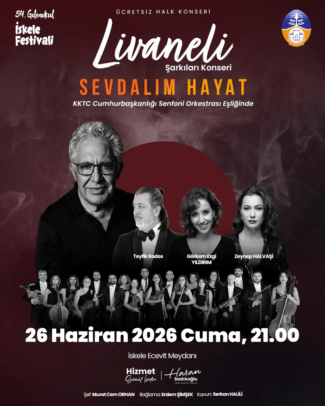 54. Geleneksel İskele Festivali bu akşam başlıyor