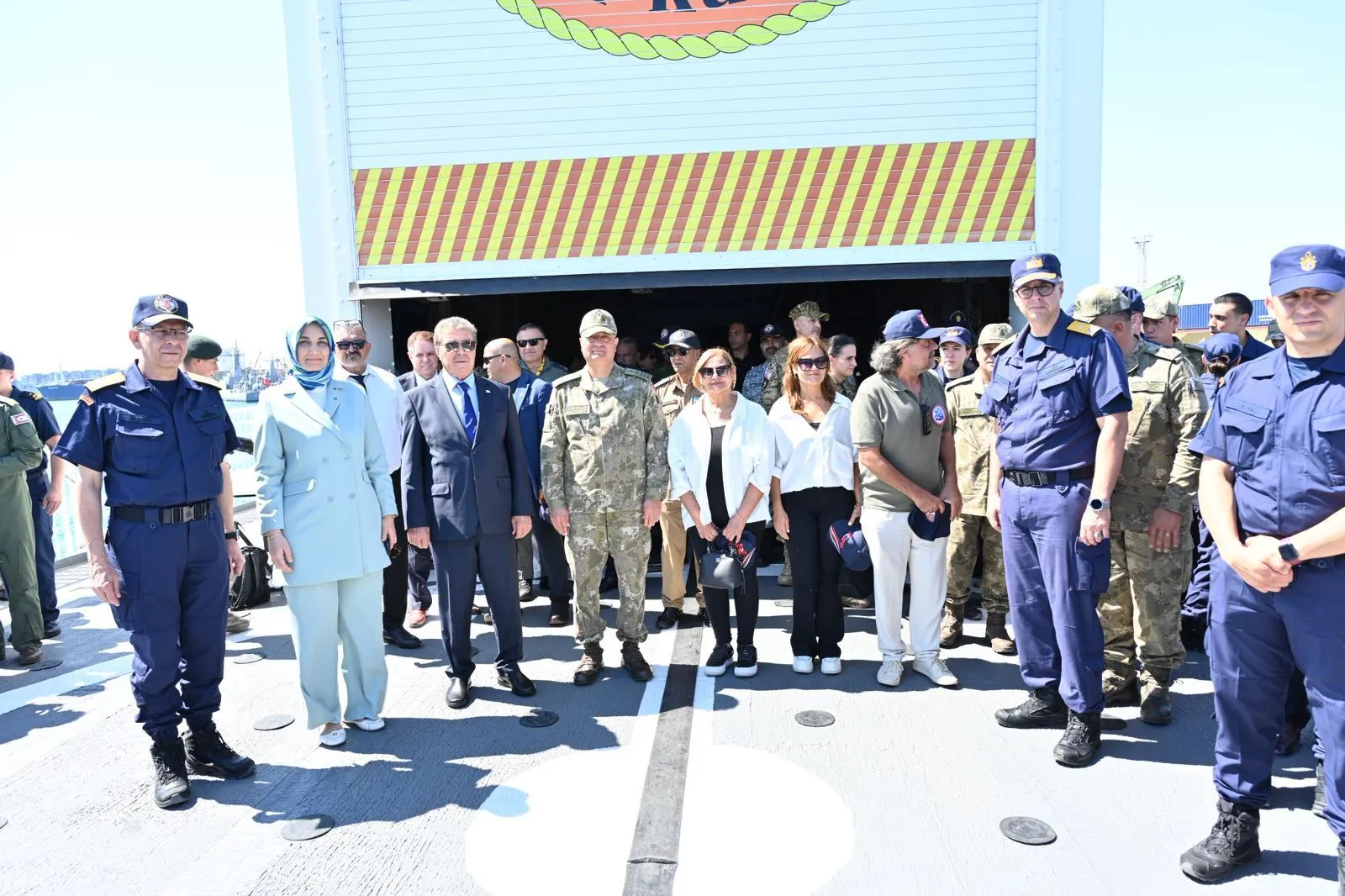 Caner Gönyeli Arama Kurtarma Tatbikatı’nın deniz safhası başarıyla icra edildi