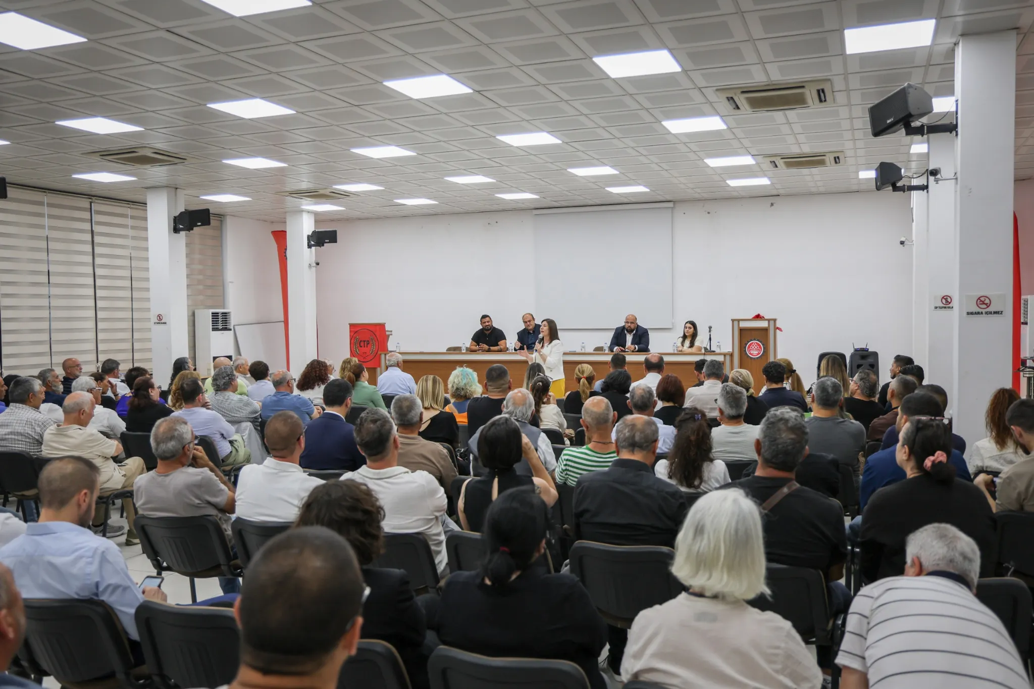 CTP, kitle toplantılarına Lefkoşa’dan başladı… İncirli: “Güven veren, şeffaf ve hesap verebilir bir yönetim anlayışını hayata geçireceğiz”