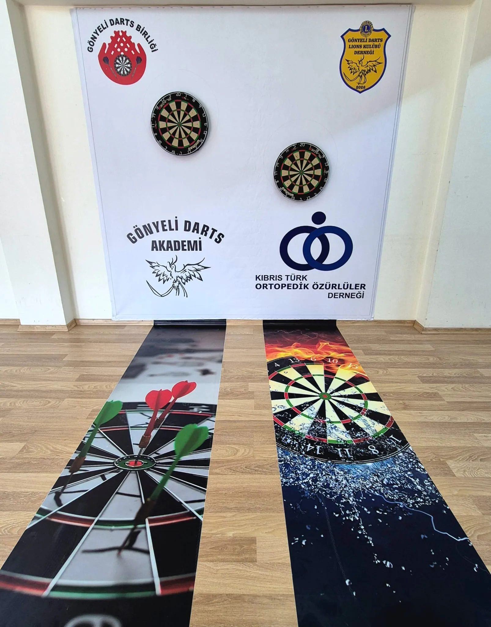 Gönyeli Darts Lions Kulübü, KTOÖD üyelerinin de kullanabileceği aktivite odası kurdu