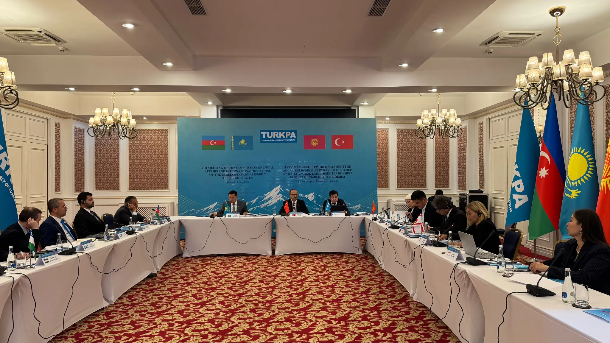 Hukuk Komitesi Başkanı Öztürk, Kırgızistan’daki TÜRKPA toplantısına katıldı