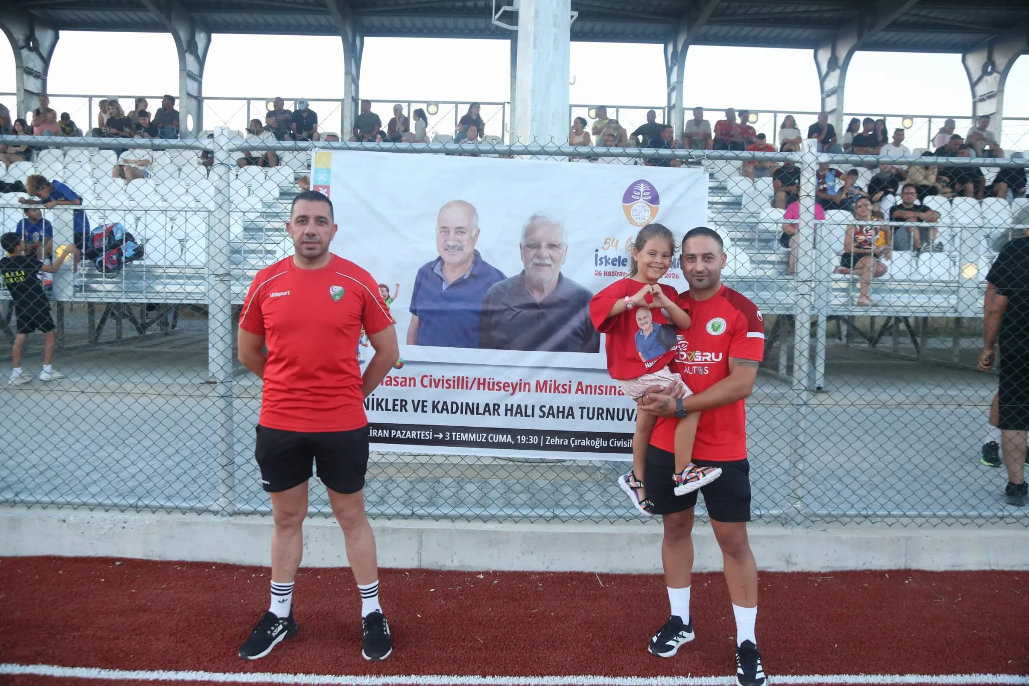 İskele'de Hasan Civisilli ile Hüseyin Misk anısına düzenlenen turnuvada finalistler belli oldu