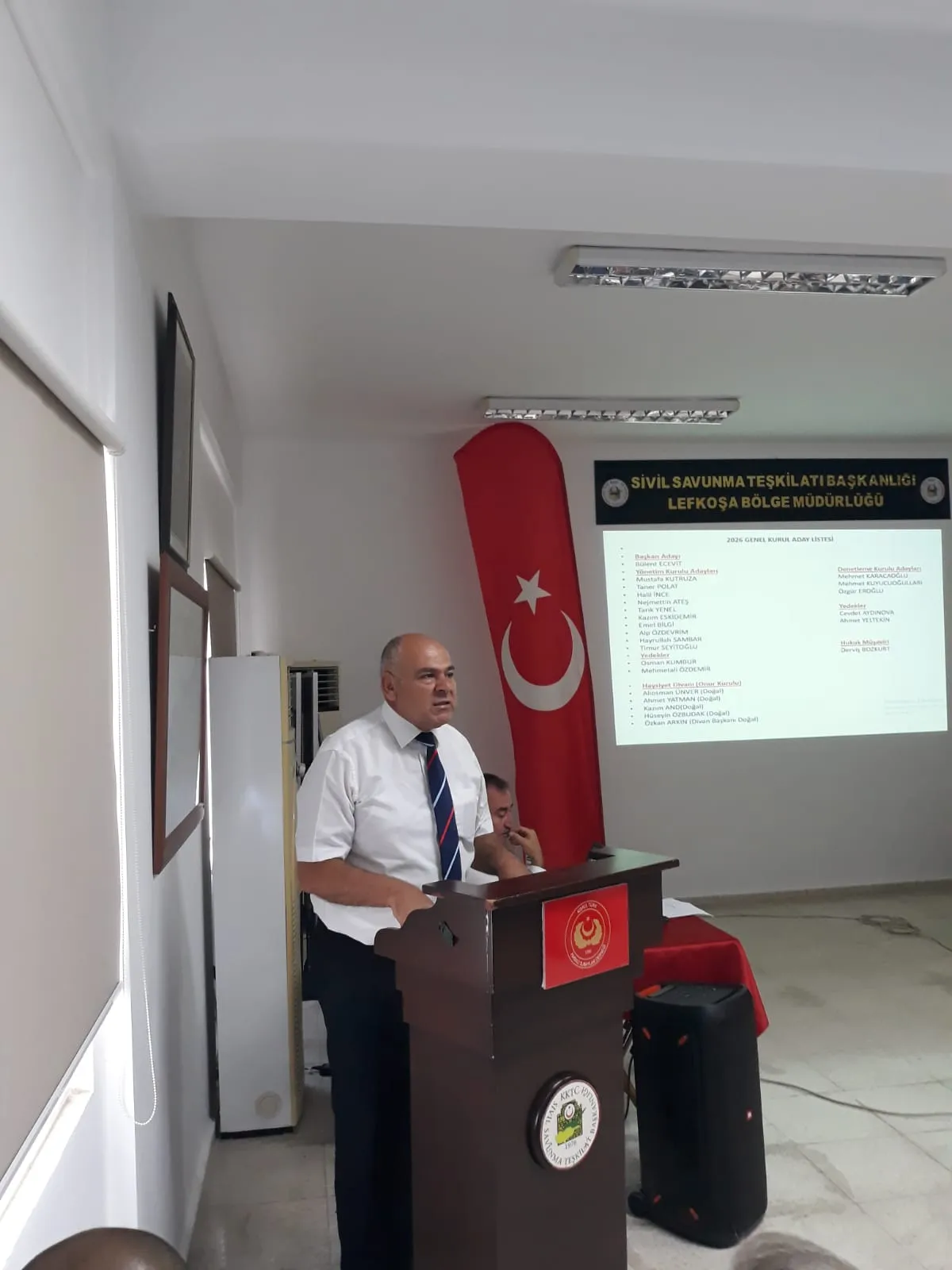Kıbrıs Türk Emekli Subaylar Derneği Başkanı Bülent Ecevit oldu