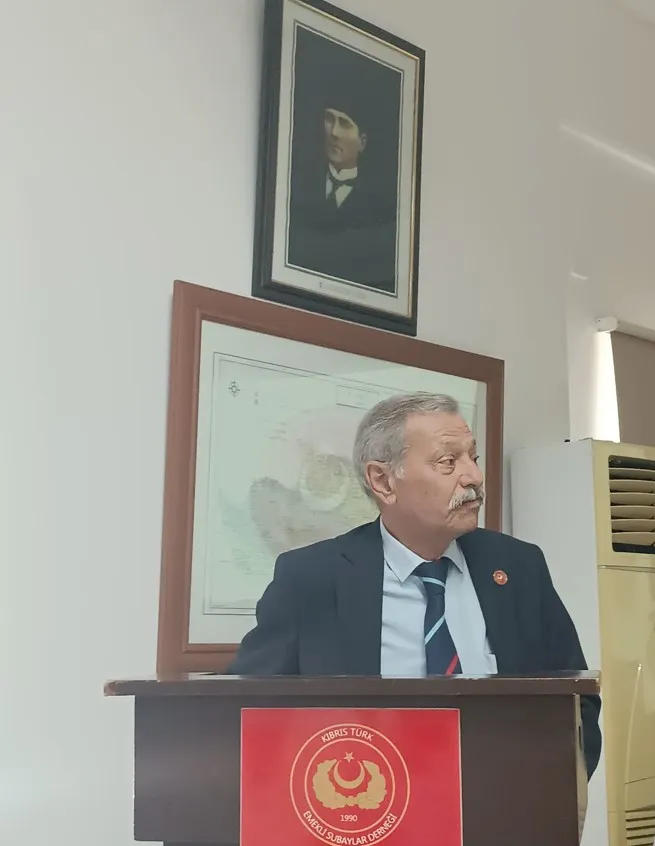 Kıbrıs Türk Emekli Subaylar Derneği Başkanı Bülent Ecevit oldu