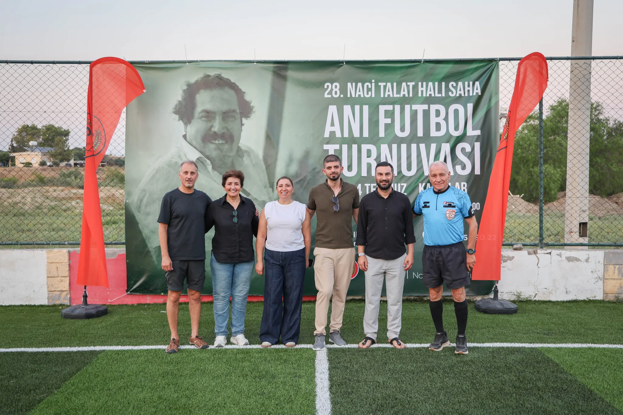 28’inci Naci Talat Halı Saha Anı Futbol Turnuvası başladı