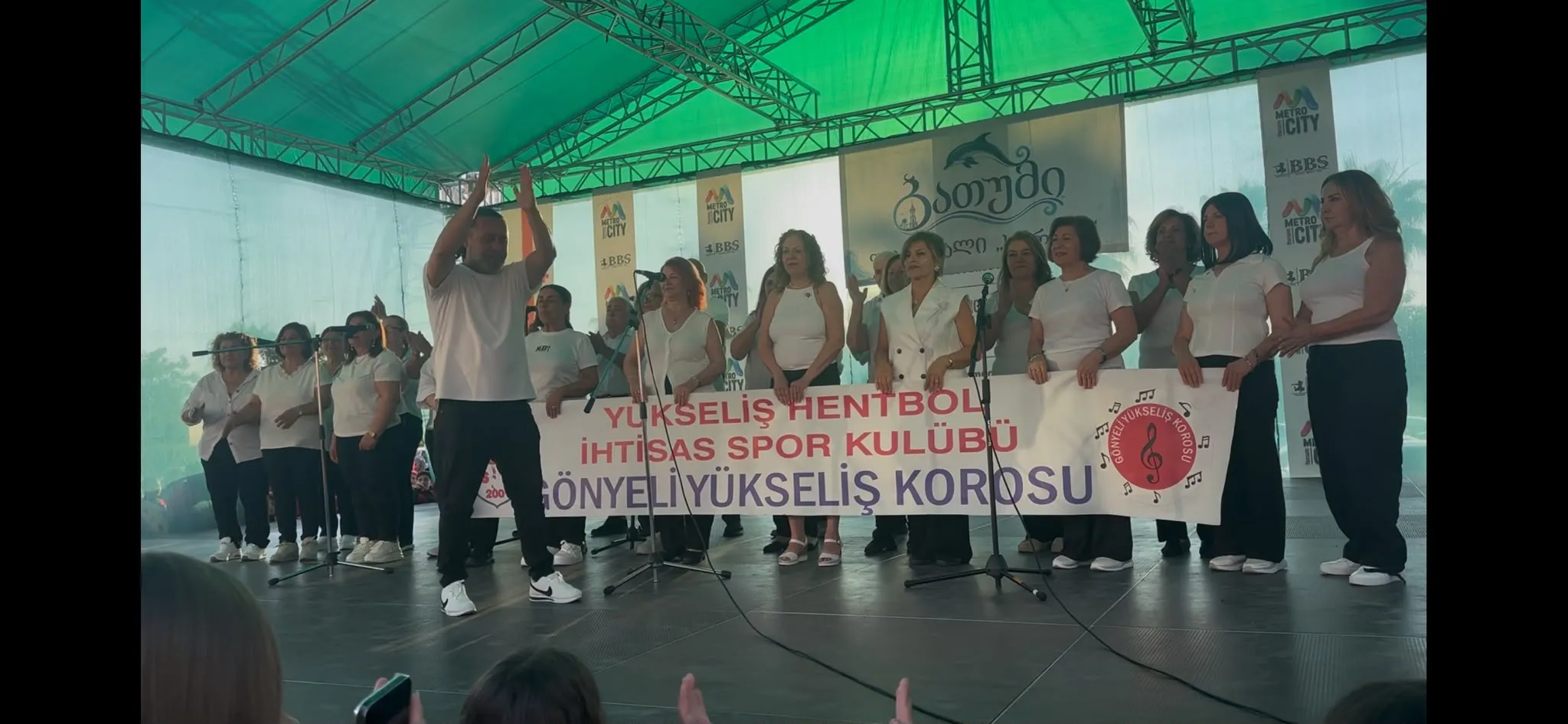 Gönyeli Yükseliş Korosu, Batum’da iki konser verdi